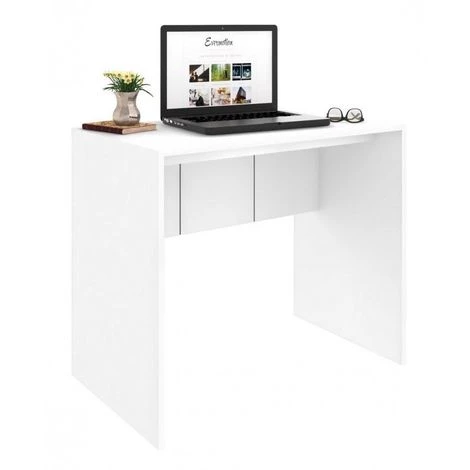BEAUX MEUBLES PAS CHERS Bureau Blanc Mat 90 Cm 3 BEAUX MEUBLES PAS CHERS Bureau Blanc Mat 90 Cm