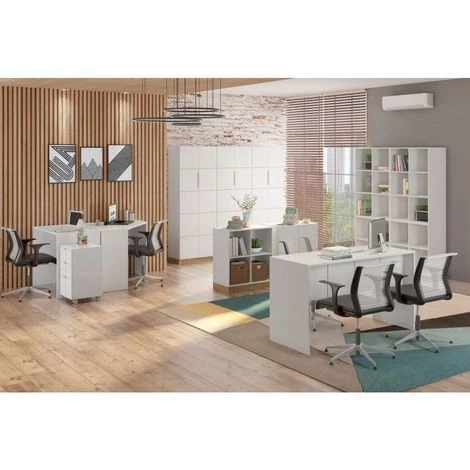 BEAUX MEUBLES PAS CHERS Bureau Blanc Mat 90 Cm 6 BEAUX MEUBLES PAS CHERS Bureau Blanc Mat 90 Cm – Image 4