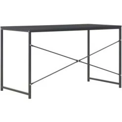 Topdeal Bureau D'ordinateur Noir 120 X 60 X 70 Cm -France Bureau Soldes 2022 22998547 4