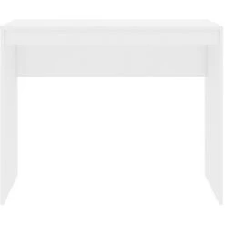 Topdeal Bureau Blanc Brillant 90 X 40 X 72 Cm Aggloméré -France Bureau Soldes 2022 23290727 4