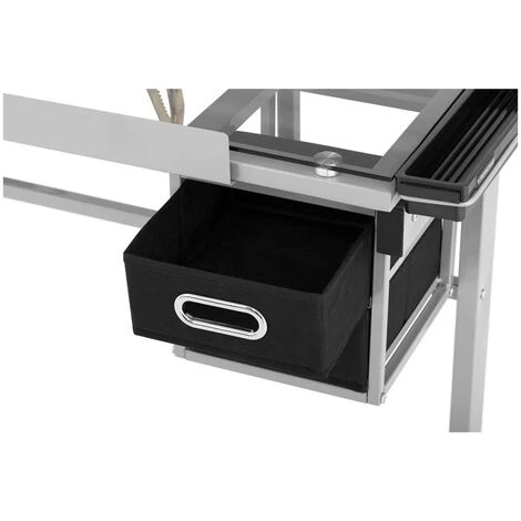 FROMM & STARCK Table à Dessin Architecte Plateau Inclinable ≤62° & Réglable En Hauteur 80-125cm - Argent 5 FROMM & STARCK Table à Dessin Architecte Plateau Inclinable ≤62° & Réglable En Hauteur 80-125cm - Argent – Image 3