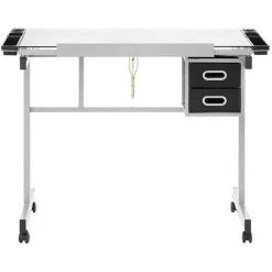 FROMM & STARCK Table à Dessin Architecte Plateau Inclinable ≤62° & Réglable En Hauteur 80-125cm - Argent 9 FROMM & STARCK Table à Dessin Architecte Plateau Inclinable ≤62° & Réglable En Hauteur 80-125cm - Argent -France Bureau Soldes 2022 24394894 4