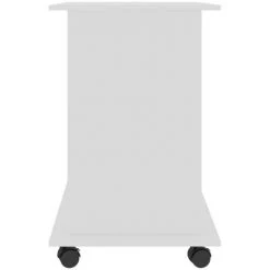 YOUTHUP Bureau D'ordinateur Blanc 80x50x75 Cm Aggloméré - Blanc -France Bureau Soldes 2022 24555902 5