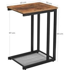 HELLOSHOP26 Table D’appoint De Chevet Avec étagère En Maille 48 X 35 X 65 Cm Petit Déjeuner Au Lit Sous Canapé Salon Chambre Cuisine Métal Design Industriel Assemblage Facile Gain De Place Marron Foncé - Marron 7 HELLOSHOP26 Table D’appoint De Chevet Avec étagère En Maille 48 X 35 X 65 Cm Petit Déjeuner Au Lit Sous Canapé Salon Chambre Cuisine Métal Design Industriel Assemblage Facile Gain De Place Marron Foncé - Marron -France Bureau Soldes 2022 24729730 3
