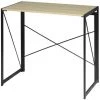CASAME Bureau Pliable Style Industriel - Longueur 100 Cm - Casâme - Bois Clair -France Bureau Soldes 2022 24961841 1