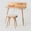 Ensemble De Bureau En Bois Arlan SKLUM Bois D'hévéa Bois Naturel - Bois Naturel Bois Naturel