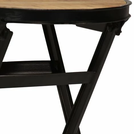 Hommoo Bureau Avec Tabouret Pliant Bois De Manguier Massif 115x50x76cm HDV11260 7 Hommoo Bureau Avec Tabouret Pliant Bois De Manguier Massif 115x50x76cm HDV11260 – Image 5
