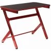 ALTOBUY GAMING - Bureau Métallique Noir Et Rouge - Rouge