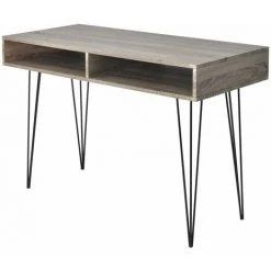 ASUPERMALL Bureau Avec 2 Compartiments Gris 9 ASUPERMALL Bureau Avec 2 Compartiments Gris -France Bureau Soldes 2022 25966724 3
