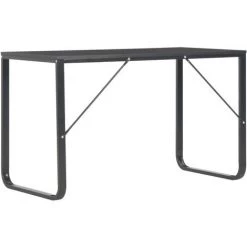 TRUE DEAL Bureau D'ordinateur Noir 120x60x73 Cm -France Bureau Soldes 2022 26216926 4