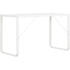 TRUE DEAL Bureau D'ordinateur Blanc 120x60x73 Cm 10 TRUE DEAL Bureau D'ordinateur Blanc 120x60x73 Cm -France Bureau Soldes 2022 26216954 4