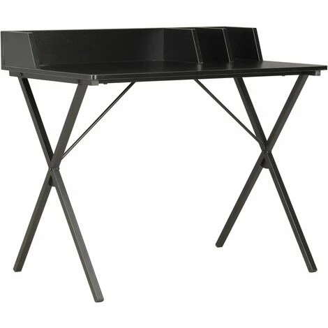 TRUE DEAL Bureau Noir 80x50x84 Cm 3 TRUE DEAL Bureau Noir 80x50x84 Cm