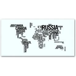 TRUE DEAL Bureau Rectangulaire Avec Motif De Carte Du Monde -France Bureau Soldes 2022 26218608 3