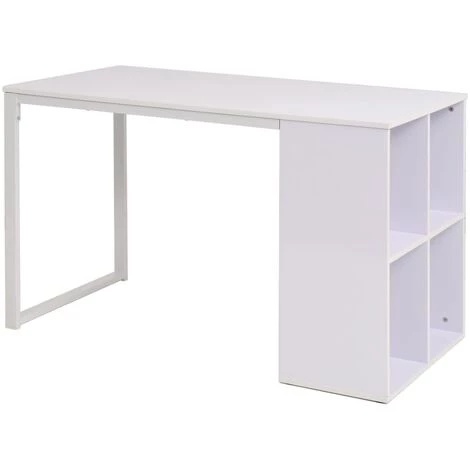 TRUE DEAL Table D'écriture 120 X 60 X 75 Cm Blanc 3 TRUE DEAL Table D'écriture 120 X 60 X 75 Cm Blanc
