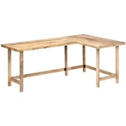 TRUE DEAL Bureau 180x120x76 Cm Bois De Manguier Massif