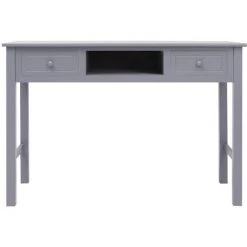 TRUE DEAL Bureau Gris 110 X 45 X 76 Cm Bois -France Bureau Soldes 2022 26273578 4