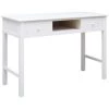 TRUE DEAL Bureau Blanc 110 X 45 X 76 Cm Bois
