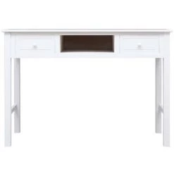TRUE DEAL Bureau Blanc 110 X 45 X 76 Cm Bois -France Bureau Soldes 2022 26273579 4