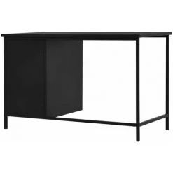 YOUTHUP Bureau Industriel Avec Tiroirs Noir 120x55x75 Cm Acier - Noir -France Bureau Soldes 2022 26526039 4