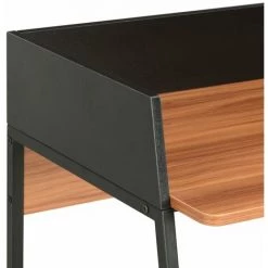 YOUTHUP Bureau Noir Et Marron 90x60x88 Cm - Noir 11 YOUTHUP Bureau Noir Et Marron 90x60x88 Cm - Noir -France Bureau Soldes 2022 26526573 5