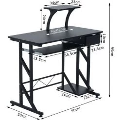 MH Bureau Informatique Tropico Noir 10 MH Bureau Informatique Tropico Noir -France Bureau Soldes 2022 26798835 4