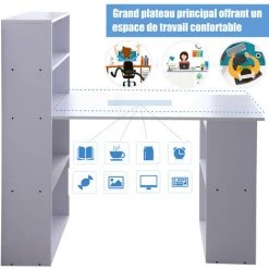 MH Bureau Multi-rangement Elina Blanc 10 MH Bureau Multi-rangement Elina Blanc -France Bureau Soldes 2022 26798859 4