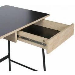 THE HOME DECO FACTORY Bureau Industriel En Bois Stanford - 100 X 50 X 75 - Noir 7 THE HOME DECO FACTORY Bureau Industriel En Bois Stanford - 100 X 50 X 75 - Noir -France Bureau Soldes 2022 27152333 3