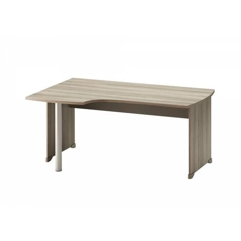 Bureau Compact 90° Gauche Jazz - Fabrication Française - Calicosy - Bois Foncé - Bois Foncé 3 Bureau Compact 90° Gauche Jazz - Fabrication Française - Calicosy - Bois Foncé - Bois Foncé