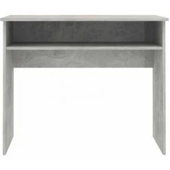 LITZEE Bureau Gris Béton 90x50x74 Cm Aggloméré 10 LITZEE Bureau Gris Béton 90x50x74 Cm Aggloméré -France Bureau Soldes 2022 27334066 4