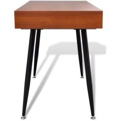 TRUE DEAL Table D'ordinateur Marron -France Bureau Soldes 2022 27496193 4