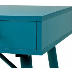 TRUE DEAL Bureau Avec Tiroir 90 X 50 X 76,5 Cm Vert Antique -France Bureau Soldes 2022 27496289 5