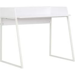 LITZEE Bureau Blanc 90 X 60 X 88 Cm