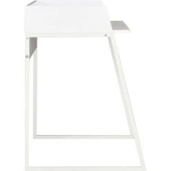 LITZEE Bureau Blanc 90 X 60 X 88 Cm 9 LITZEE Bureau Blanc 90 X 60 X 88 Cm -France Bureau Soldes 2022 27507409 3