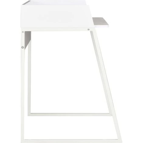 LITZEE Bureau Blanc 90 X 60 X 88 Cm 5 LITZEE Bureau Blanc 90 X 60 X 88 Cm – Image 3