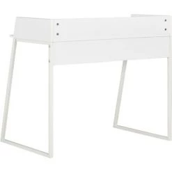 LITZEE Bureau Blanc 90 X 60 X 88 Cm 10 LITZEE Bureau Blanc 90 X 60 X 88 Cm -France Bureau Soldes 2022 27507409 4