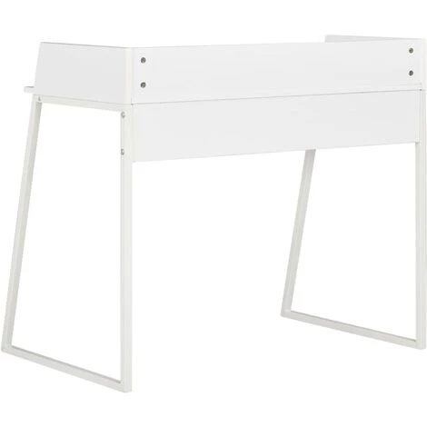 LITZEE Bureau Blanc 90 X 60 X 88 Cm 6 LITZEE Bureau Blanc 90 X 60 X 88 Cm – Image 4