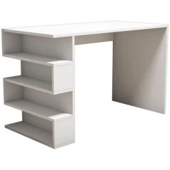 HOME MANIA Bureau D'ordinateur Limber 120x60x75 Cm Blanc Homemania - Blanc