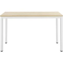 Bureau Réglable En Hauteur Odense 75 X 120 X 60 Cm Chêne Blanc [en.casa] -France Bureau Soldes 2022 27796893 4
