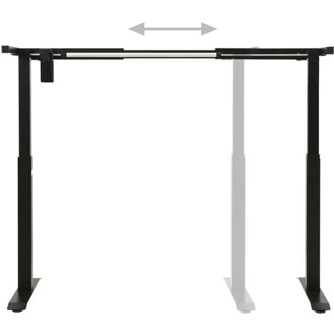 Cadre De Bureau Motorisé Électrique Réglable En Hauteur Noir VidaXL 7 Cadre De Bureau Motorisé Électrique Réglable En Hauteur Noir VidaXL – Image 5