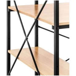 FROMM & STARCK Table D'Ordinateur Avec Étagère Bureau Travail À Domicile Bureau Fer 120*60cm - Marron 8 FROMM & STARCK Table D'Ordinateur Avec Étagère Bureau Travail À Domicile Bureau Fer 120*60cm - Marron -France Bureau Soldes 2022 28259230 2