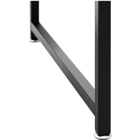 FROMM & STARCK Table D'Ordinateur Avec Étagère Bureau Travail À Domicile Bureau Fer 120*60cm - Marron 6 FROMM & STARCK Table D'Ordinateur Avec Étagère Bureau Travail À Domicile Bureau Fer 120*60cm - Marron – Image 4