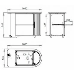 BEAUX MEUBLES PAS CHERS Bureau Pivotant Noir Et Meuble De Rangement - Coloris: Http 800 -France Bureau Soldes 2022 28631735 3