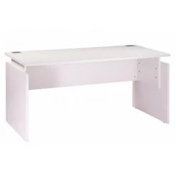 BEAUX MEUBLES PAS CHERS Bureau 160 X 80 Cm Blanc Réglable En Hauteur INEO