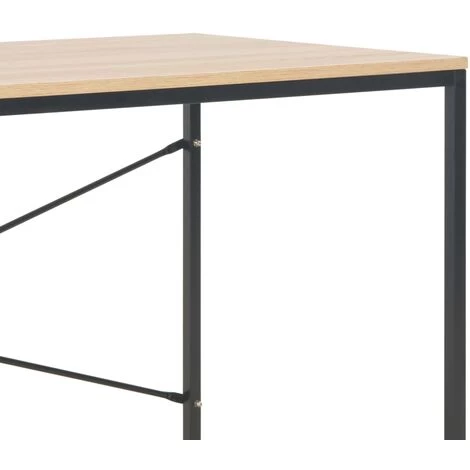 ASUPERMALL Bureau D'ordinateur Noir Et Chene 120 X 60 X 70 Cm 7 ASUPERMALL Bureau D'ordinateur Noir Et Chene 120 X 60 X 70 Cm – Image 5