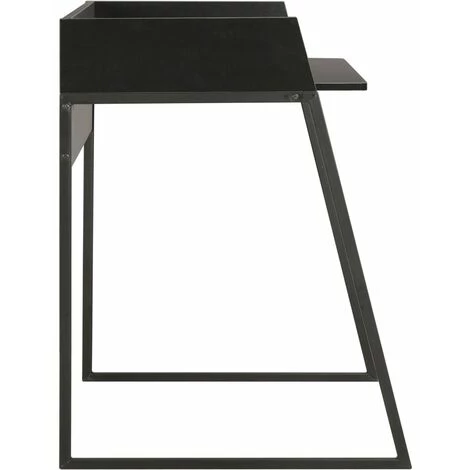 ASUPERMALL Bureau Noir 90x60x88 Cm 6 ASUPERMALL Bureau Noir 90x60x88 Cm – Image 4