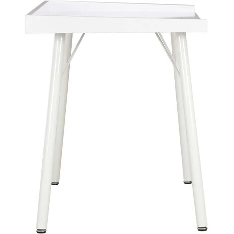 ASUPERMALL Bureau Blanc 90x50x79 Cm 7 ASUPERMALL Bureau Blanc 90x50x79 Cm – Image 5