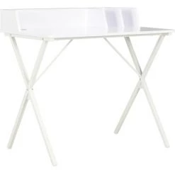 ASUPERMALL Bureau Blanc 80x50x84 Cm -France Bureau Soldes 2022 28760322 4