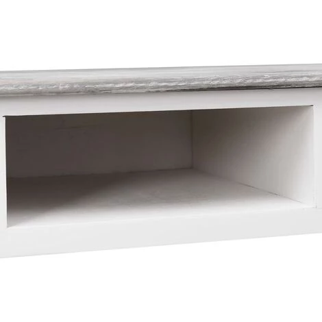 ASUPERMALL Bureau Gris 110x45x76 Cm Bois 6 ASUPERMALL Bureau Gris 110x45x76 Cm Bois – Image 4