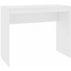 ASUPERMALL Bureau Blanc 90 X 40 X 72 Cm Agglomere -France Bureau Soldes 2022 28761310 2