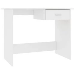ASUPERMALL Bureau Blanc 100 X 50 X 76 Cm Agglomere 11 ASUPERMALL Bureau Blanc 100 X 50 X 76 Cm Agglomere -France Bureau Soldes 2022 28761376 5
